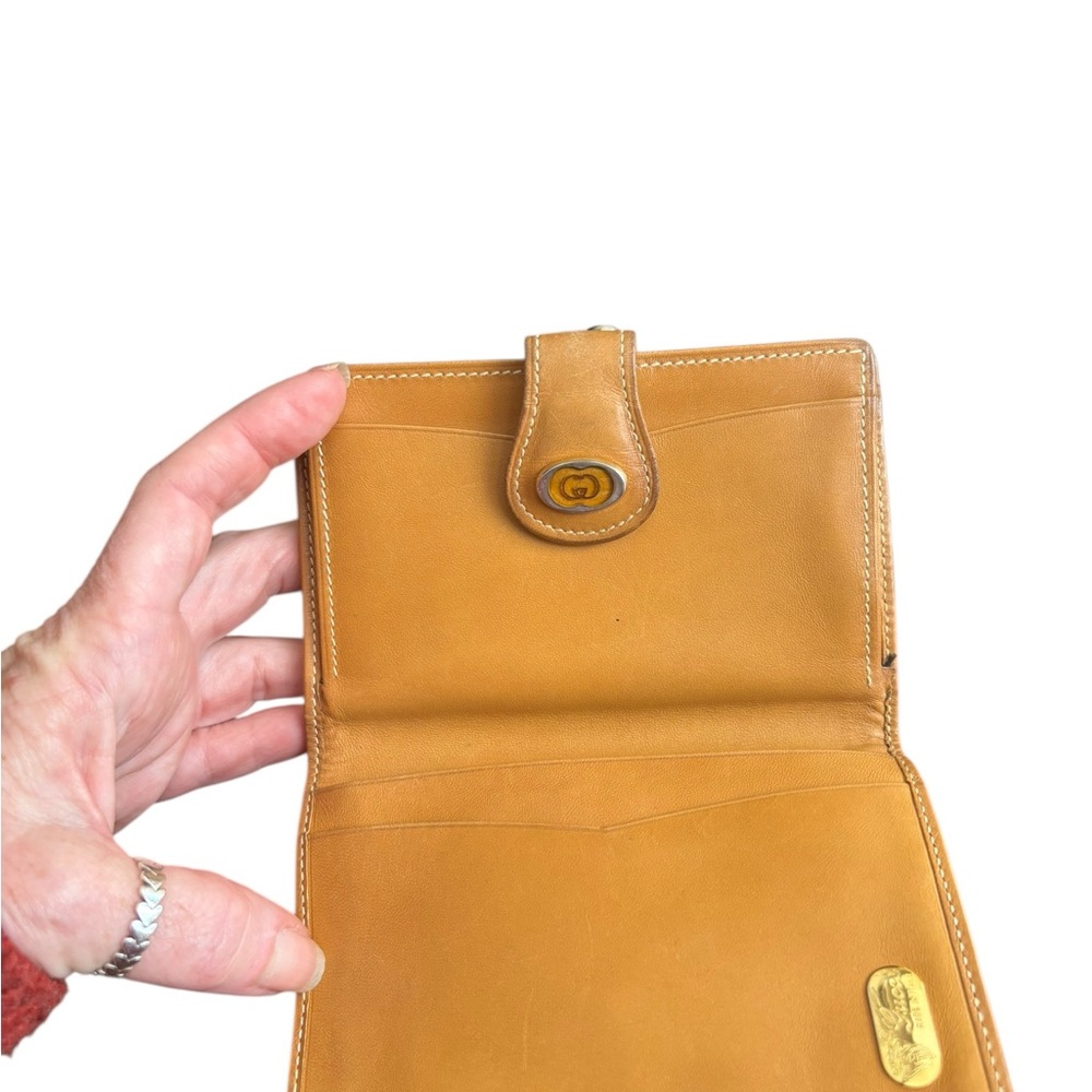 Gucci Vintage GG Monogram Snap Kiss Lock Wallet - Picture 8 of 15